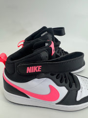 Nike Court Borough Mid 2 Black/Sunset Pule Sz 7Y