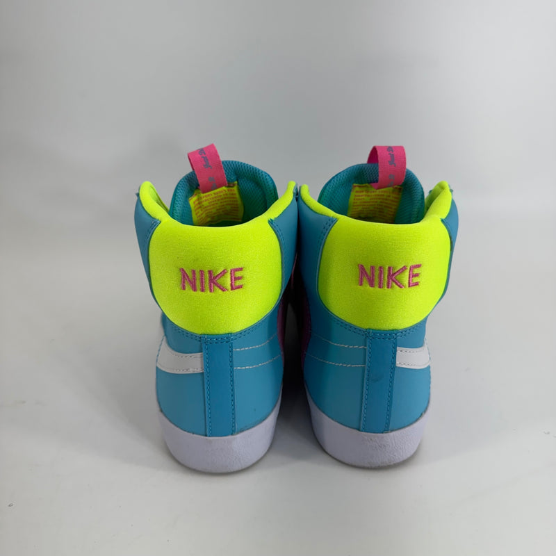 Nike Blazer Mid 77 Dance Baltic Blue/Pink Sz 7Y