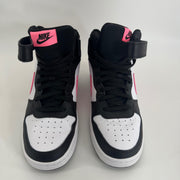 Nike Court Borough Mid 2 Black/Sunset Pule Sz 7Y