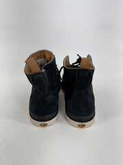 Palladium Suede/Leather Black Rubber Sole High Tops Size 6