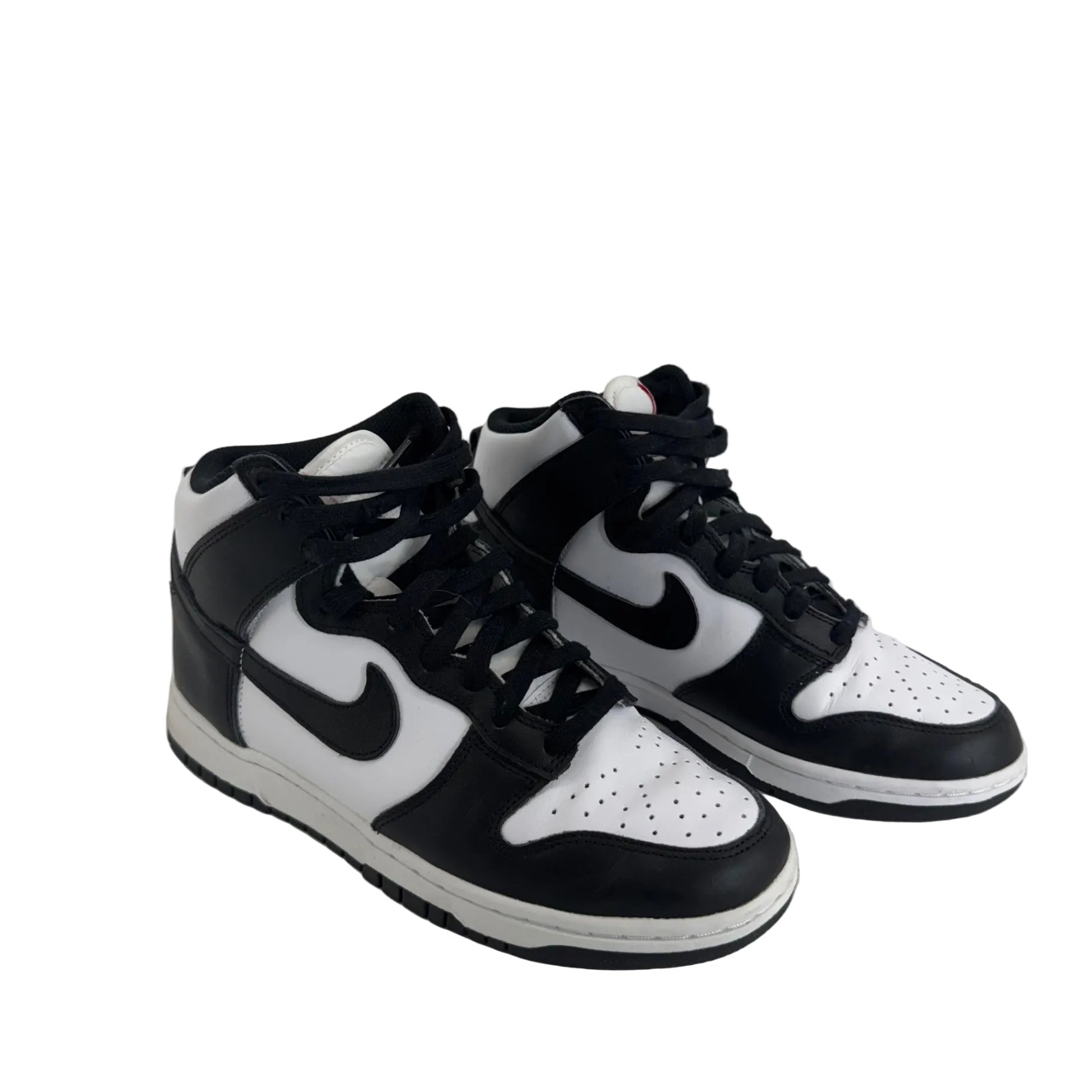 Nike Dunk High Sneaker Panda Black and White Sz 8