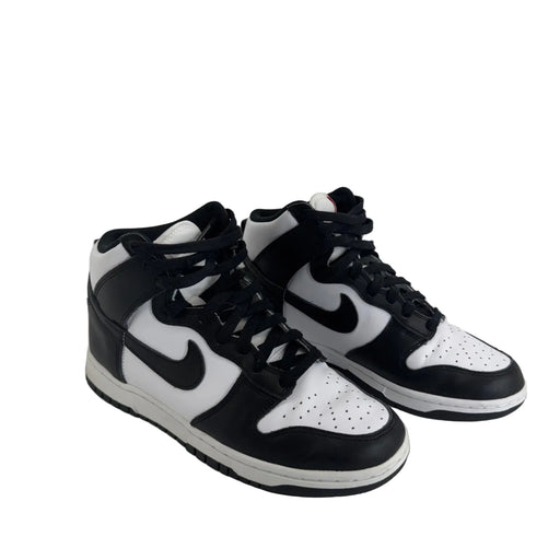Nike Dunk High Sneaker Panda Black and White Sz 8