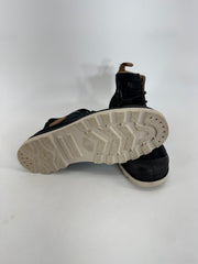 Palladium Suede/Leather Black Rubber Sole High Tops Size 6