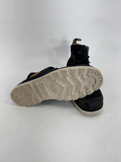Palladium Suede/Leather Black Rubber Sole High Tops