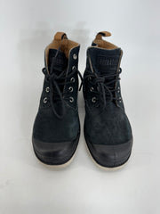 Palladium Suede/Leather Black Rubber Sole High Tops Size 6