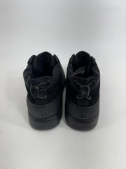 Kids UGG Plush Black Waterproof Suede Short Boots Size 3