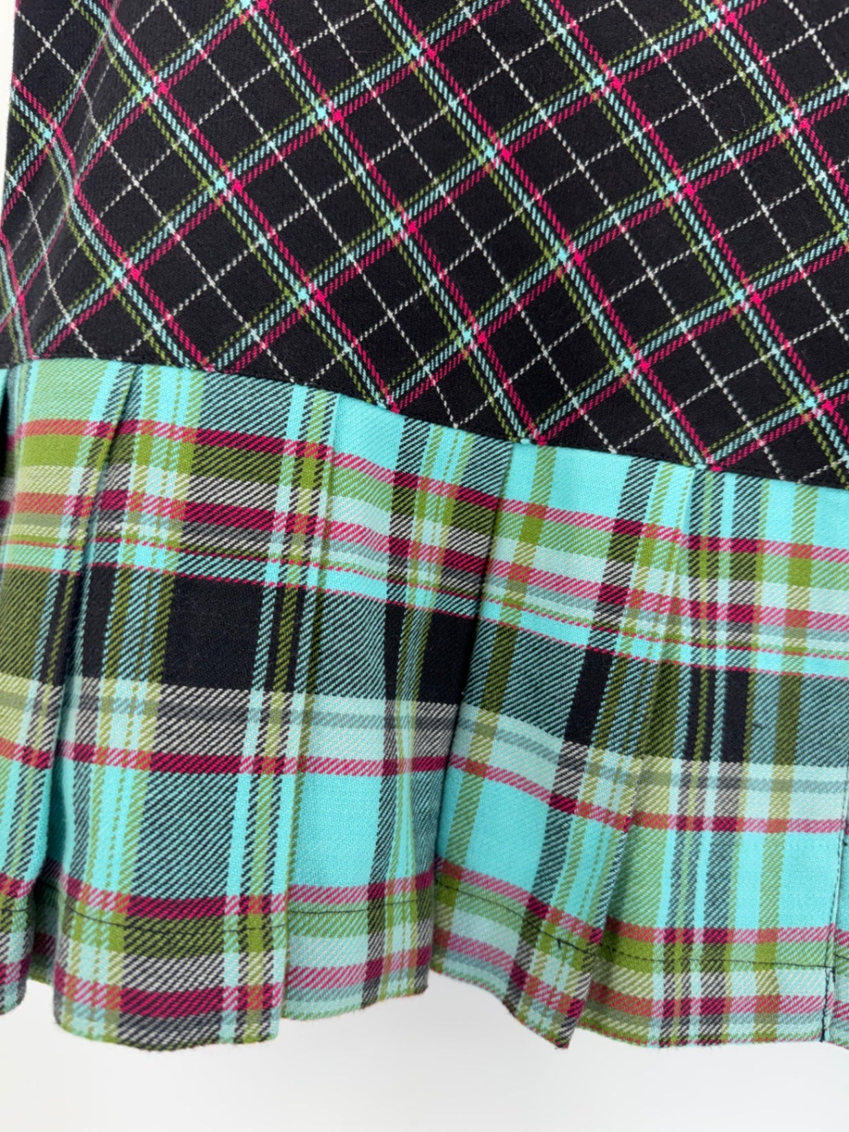 Billabong Y2K Multicolor Plaid Skirt Women's Size 5