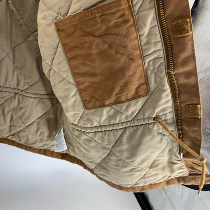 Carhartt Brown FR Jacket Flame Resistant Sz 2XL