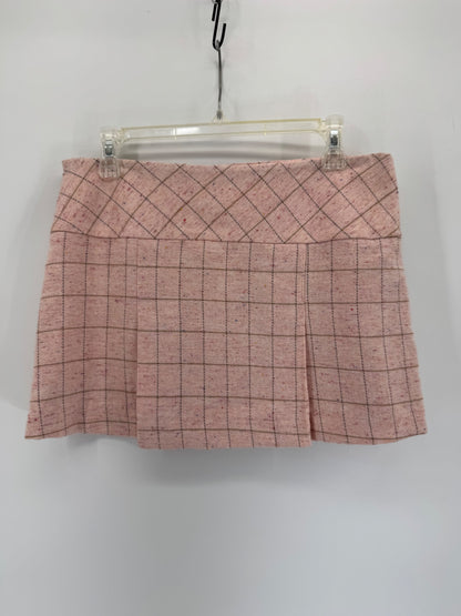 Arden B. Y2K Pink Striped Skirt Size 6