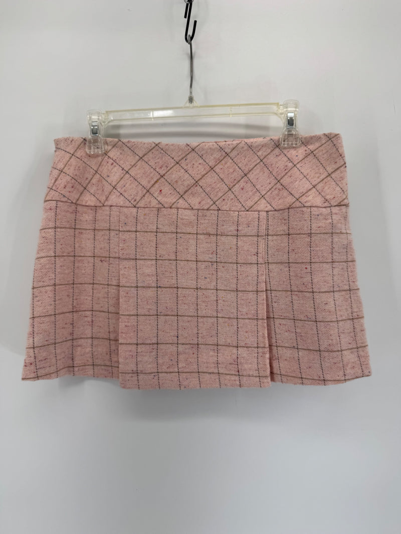 Arden B. Y2K Pink Striped Skirt Size 6