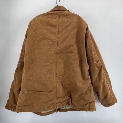 Carhartt Brown FR Jacket Flame Resistant Sz 2XL