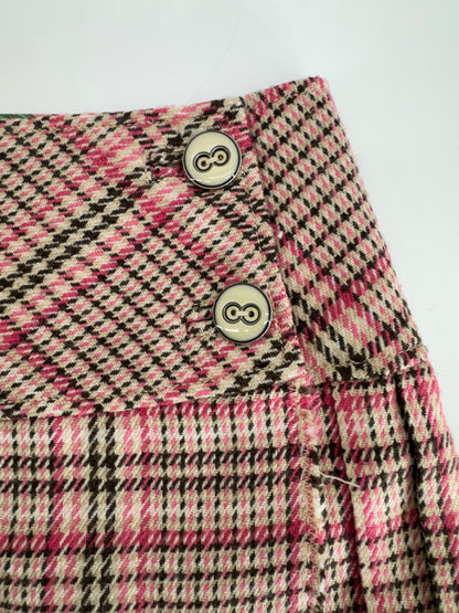 Abercrombie & Fitch Pink Wool Blend Skirt Women's Sz 4