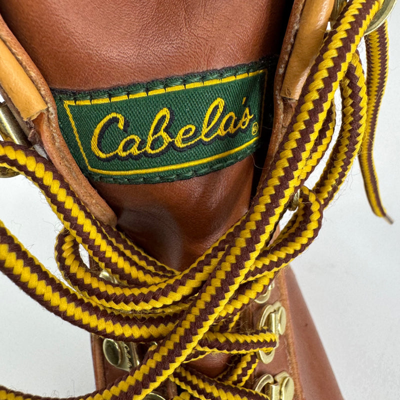 Cabelas Felt-Bottom Wading Leather Boots Men's 7