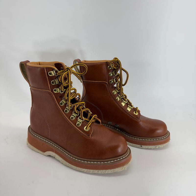 Cabelas Felt-Bottom Wading Leather Boots Men's 7