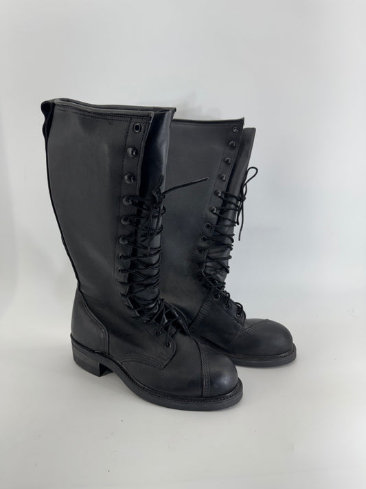 Cove Black Logger/Lineman Boots Size 10R