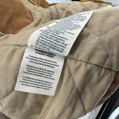 Carhartt Brown FR Jacket Flame Resistant Sz 2XL