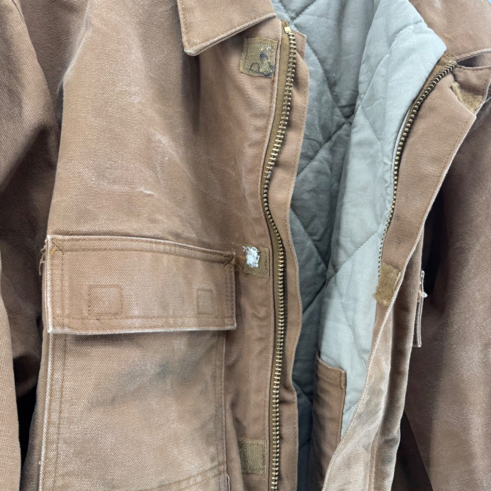 Carhartt Brown FR Jacket Flame Resistant Sz 2XL