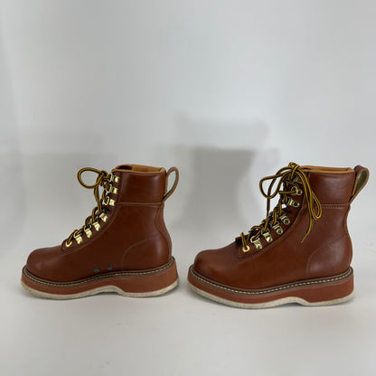 Cabelas Felt-Bottom Wading Leather Boots Men's 7