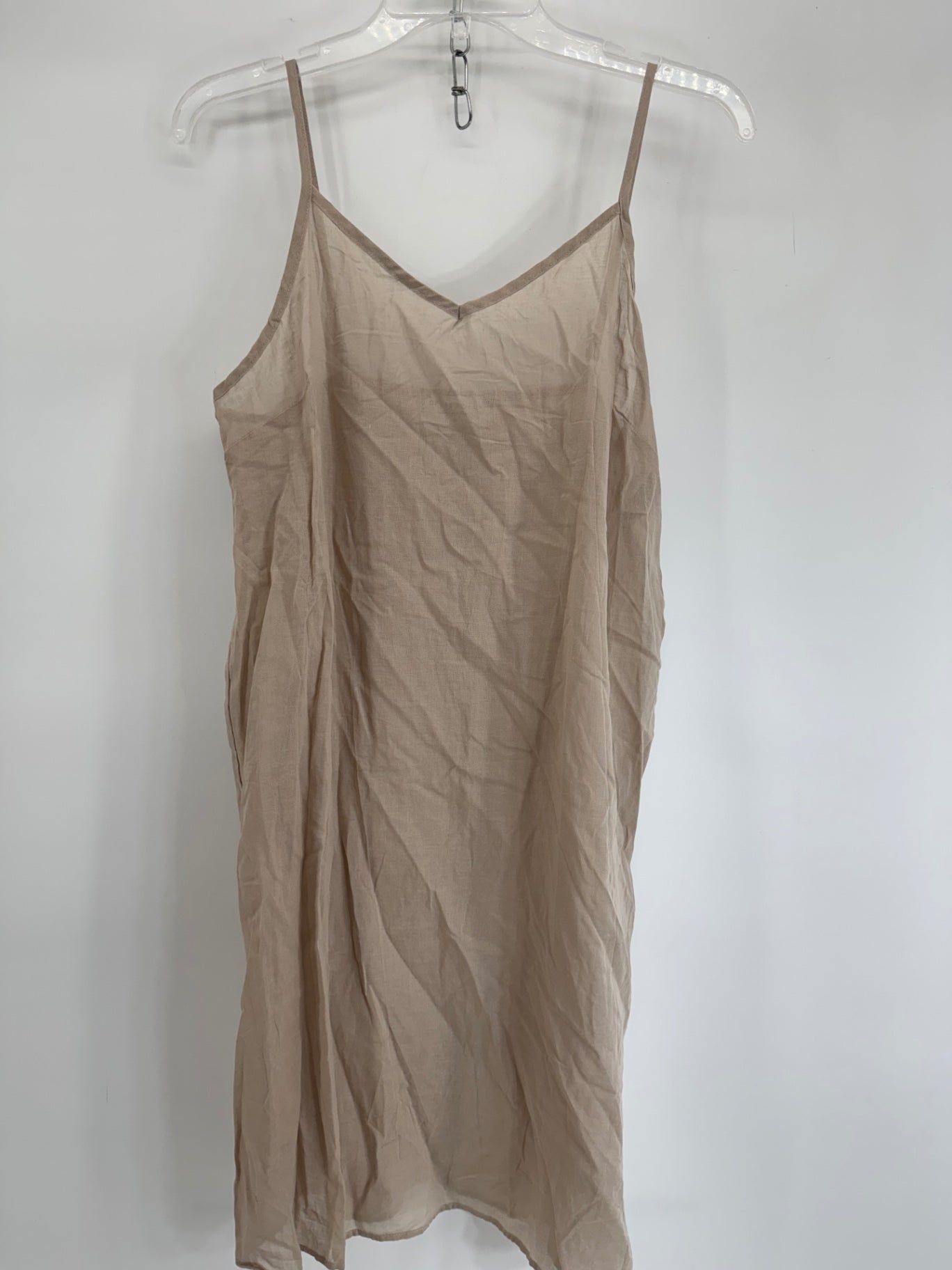 Dress Forum Beige Cotton Dress
