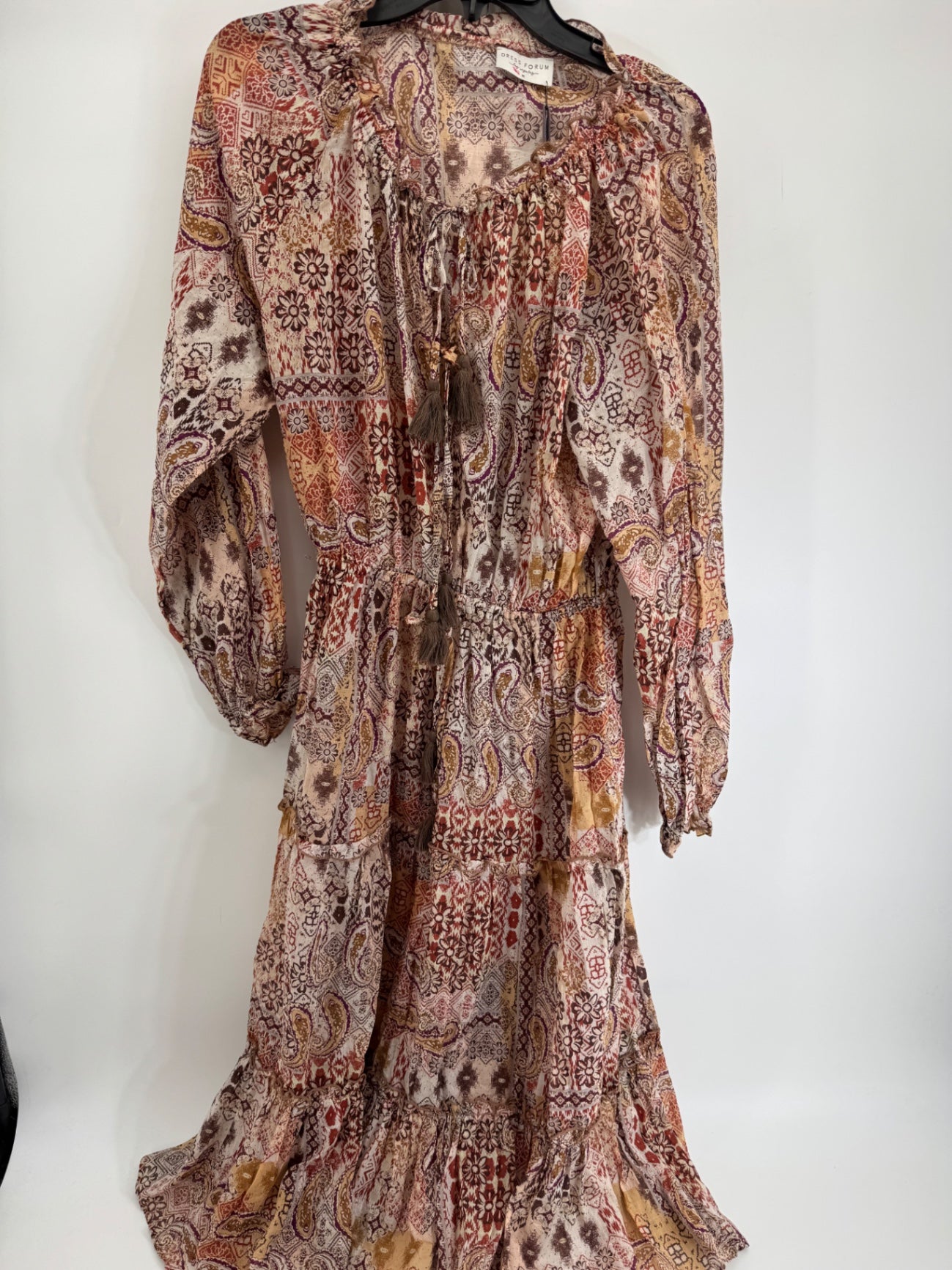 Dress Forum Multicolor Satin Dress