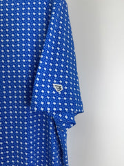 Burlebo Texas Print Polo Large NWT