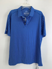 Burlebo Texas Print Polo Large NWT