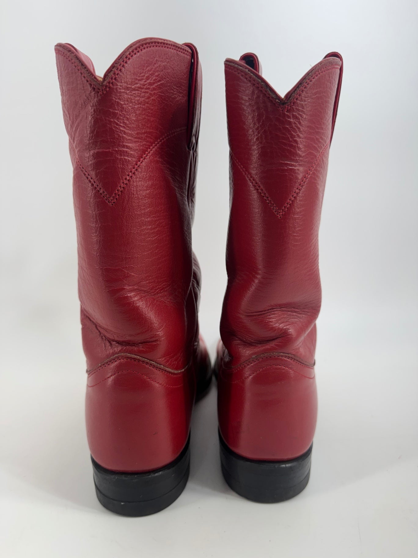 Vintage Justin Red Cowboy Boots Women’s Size 7.5