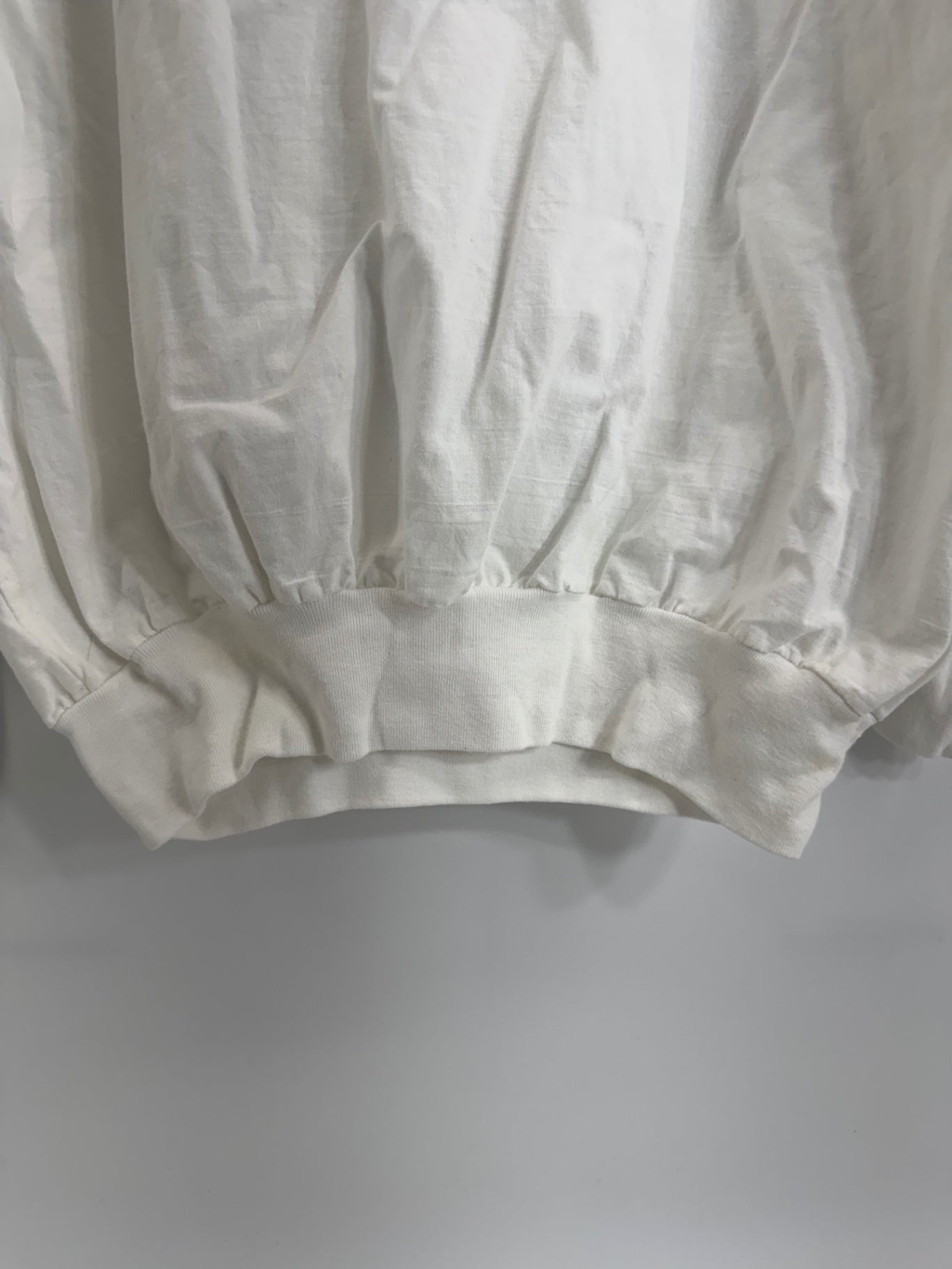 Vintage White Reebok Crewneck Sweatshirt Sz XL