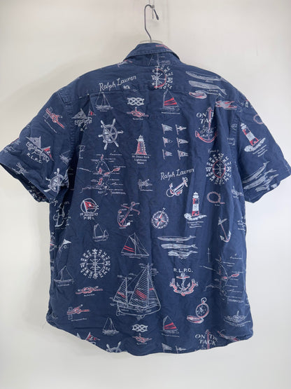 Polo Ralph Lauren Nautical-Print Oxford Shirt