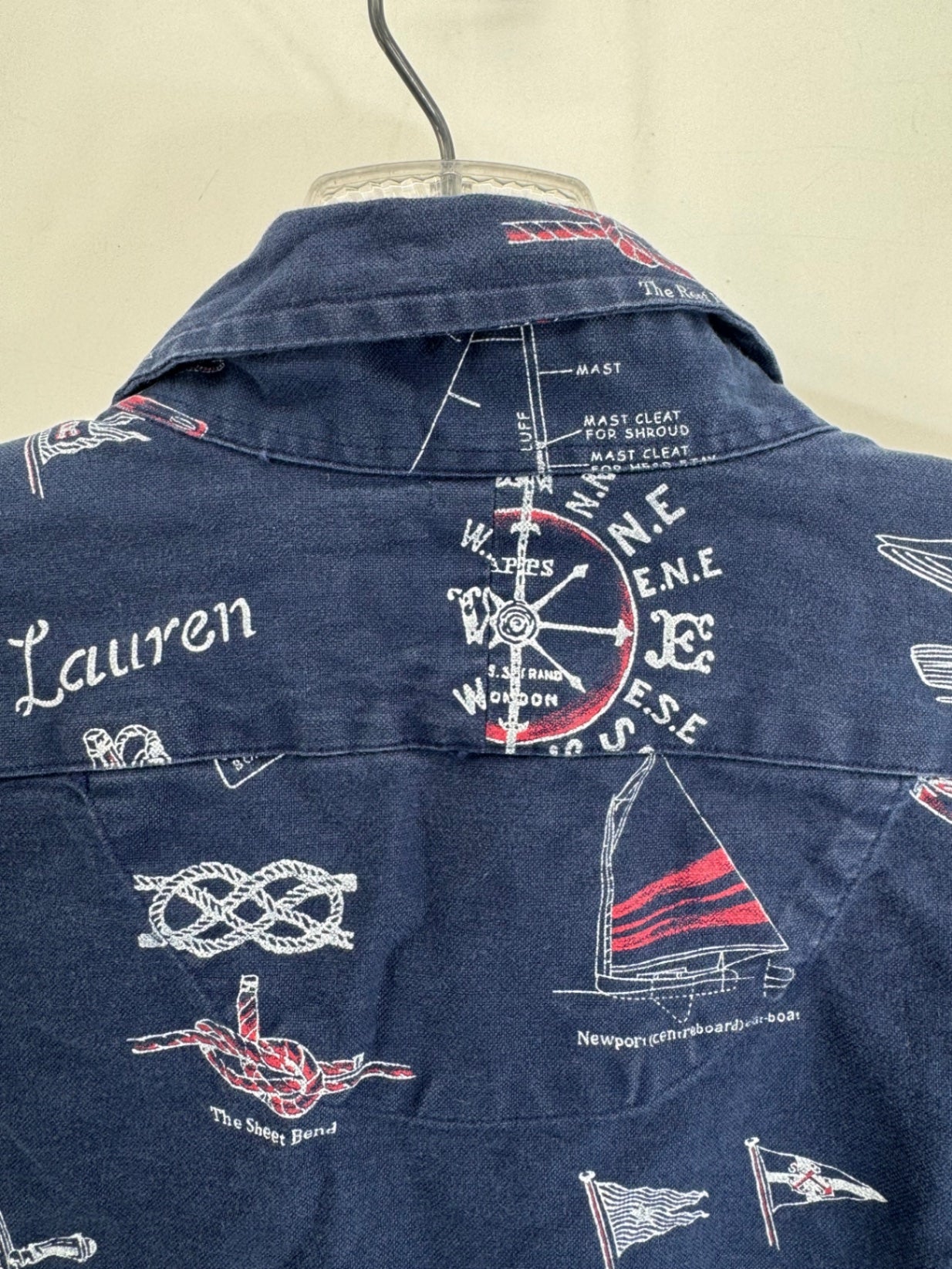 Polo Ralph Lauren Nautical-Print Oxford Shirt