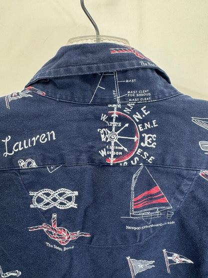 Polo Ralph Lauren Nautical-Print Oxford Shirt
