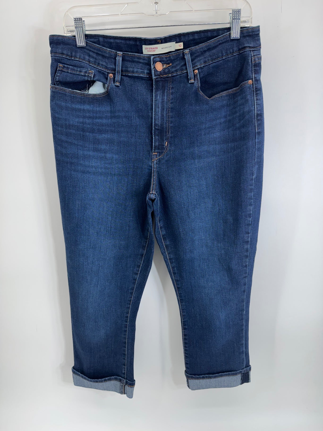 Levi Strauss & Co. Mid Rise Capri