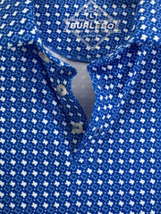 Burlebo Texas Print Polo Large NWT