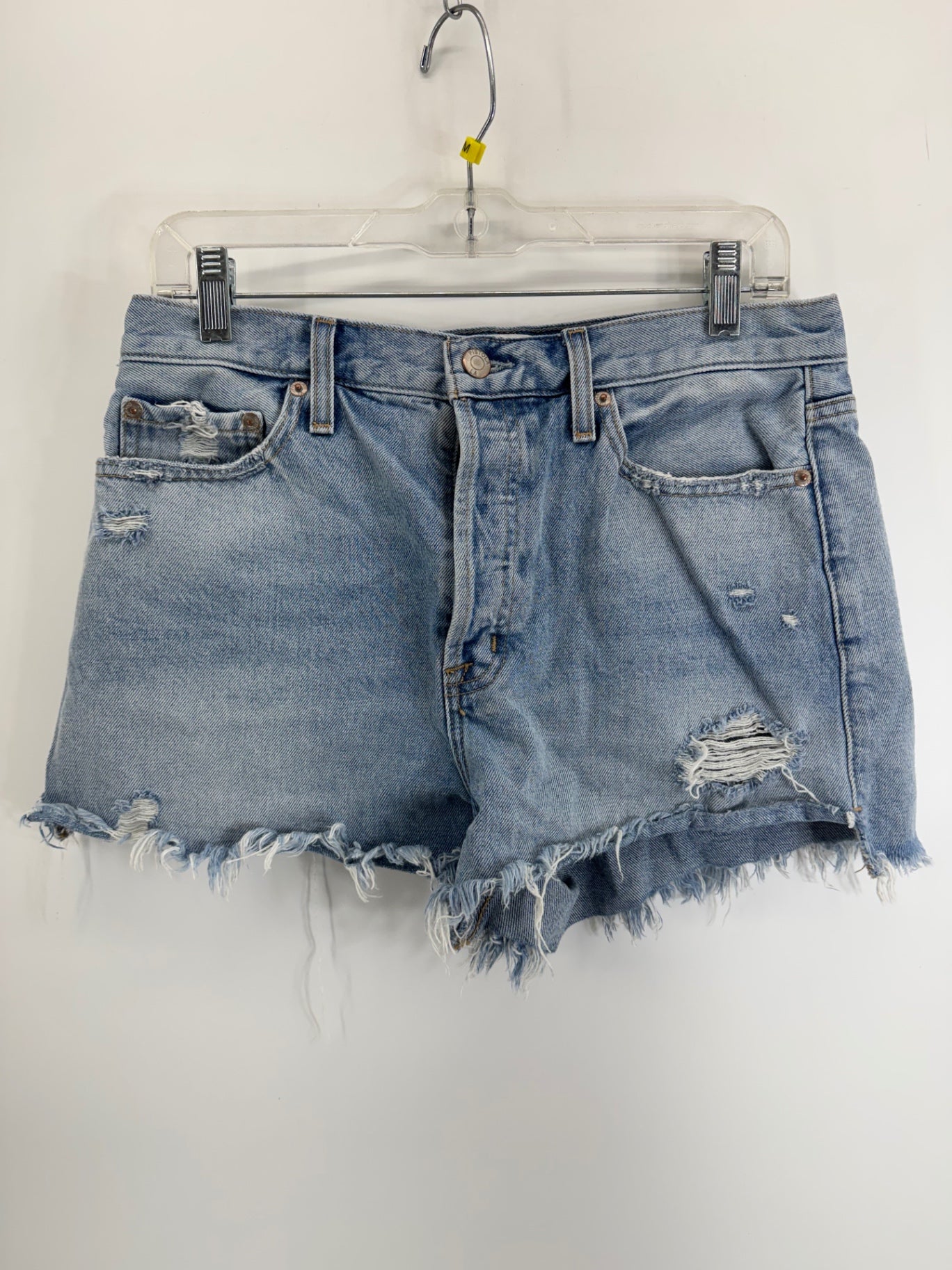 Pistola Ripped Denim Shorts