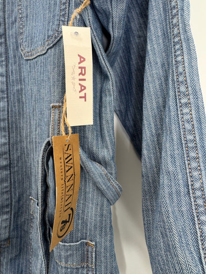 Ariat Savanna Herringbone Jumpsuit Size Small