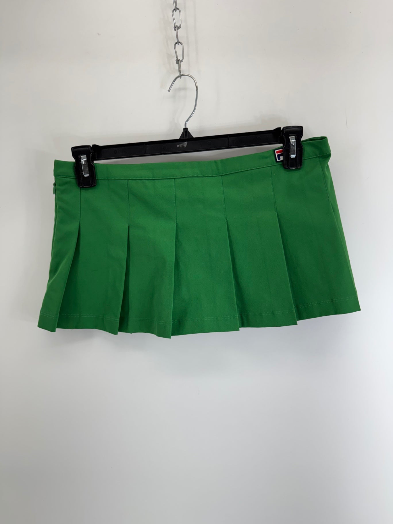 Fila x Hailey Green Pleated Skirt