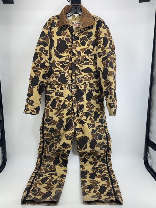 Vintage Walls Duck Camo Jumpsuit Mens Sz Large-Tall