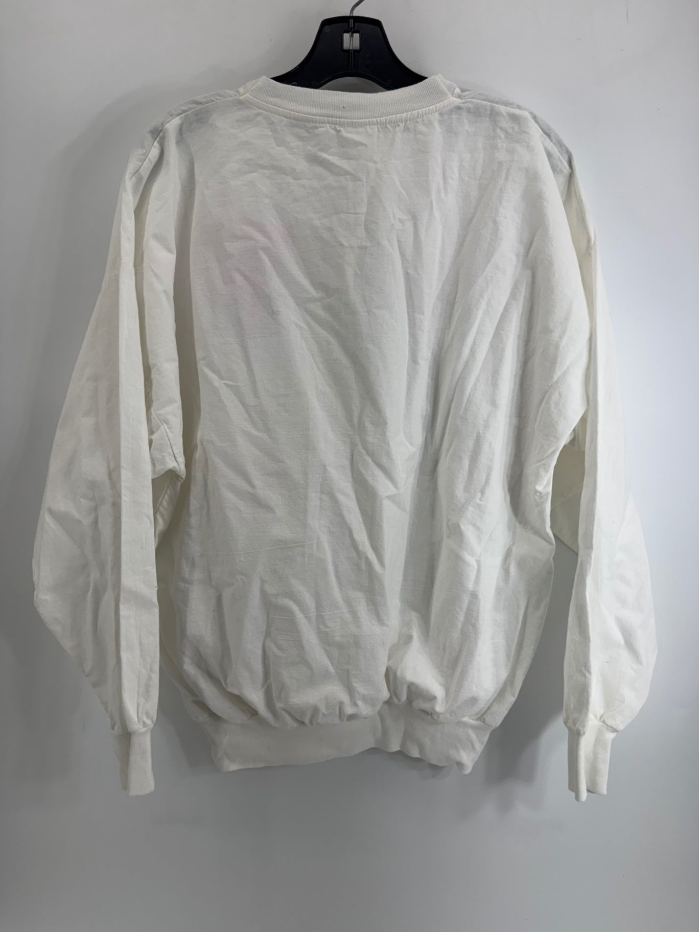 Vintage White Reebok Crewneck Sweatshirt Sz XL