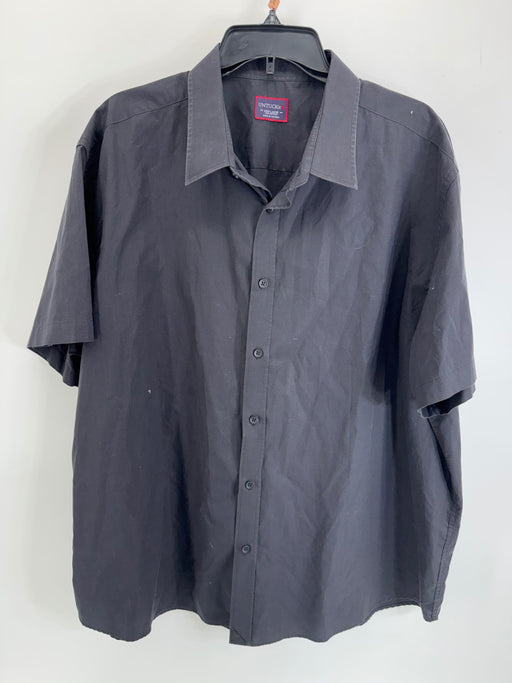 UNTUCKit Black Short Sleeve Button Up
