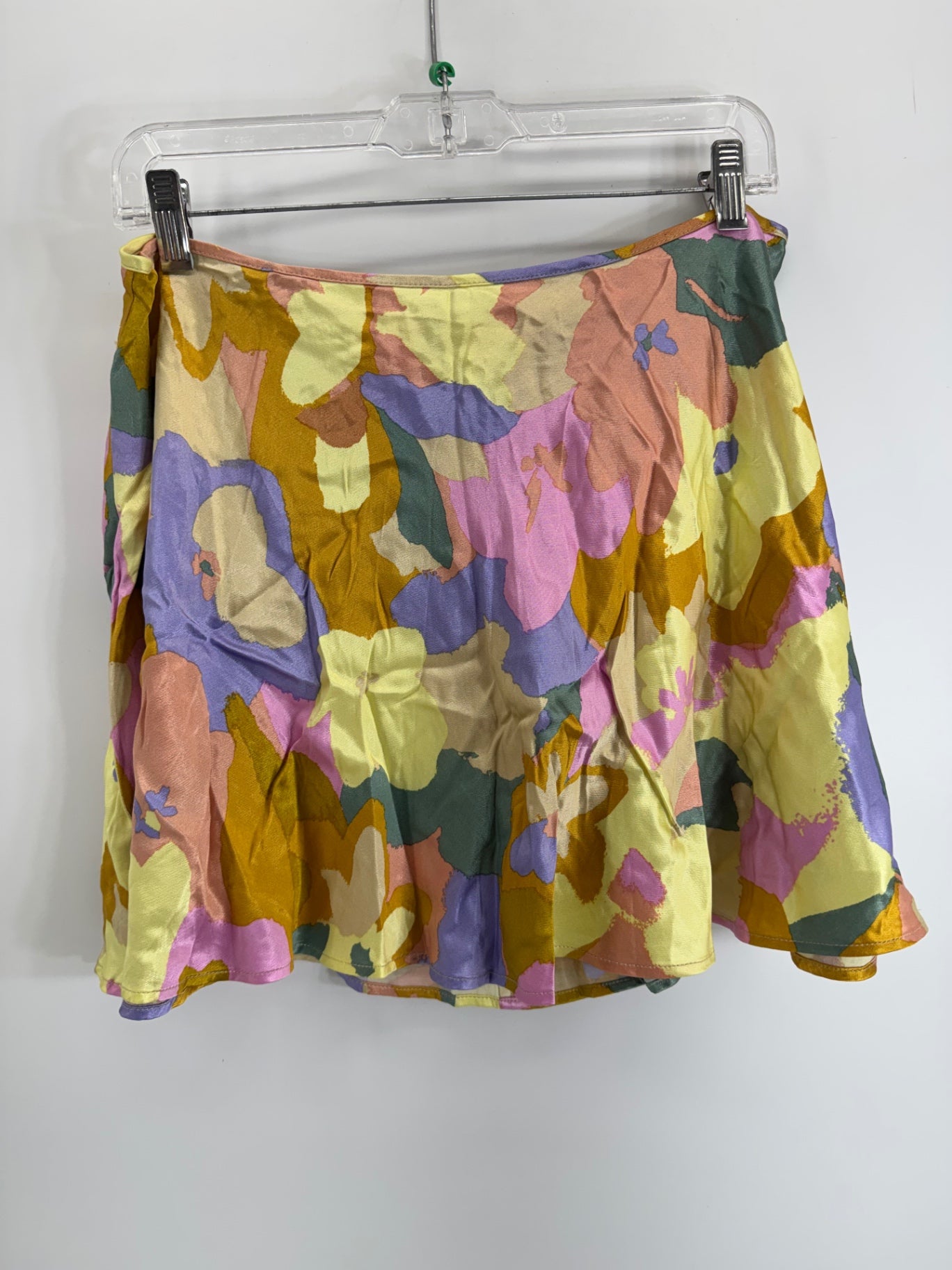 Astr Multicolor Flower Rayon Skirt