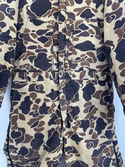 Vintage Walls Duck Camo Jumpsuit Mens Sz Large-Tall