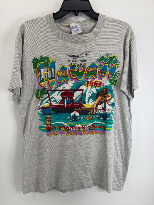 Vintage Hawaii 1993 Hydrofest Boating Shirt Sz Medium