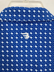 Burlebo Texas Print Polo Large NWT