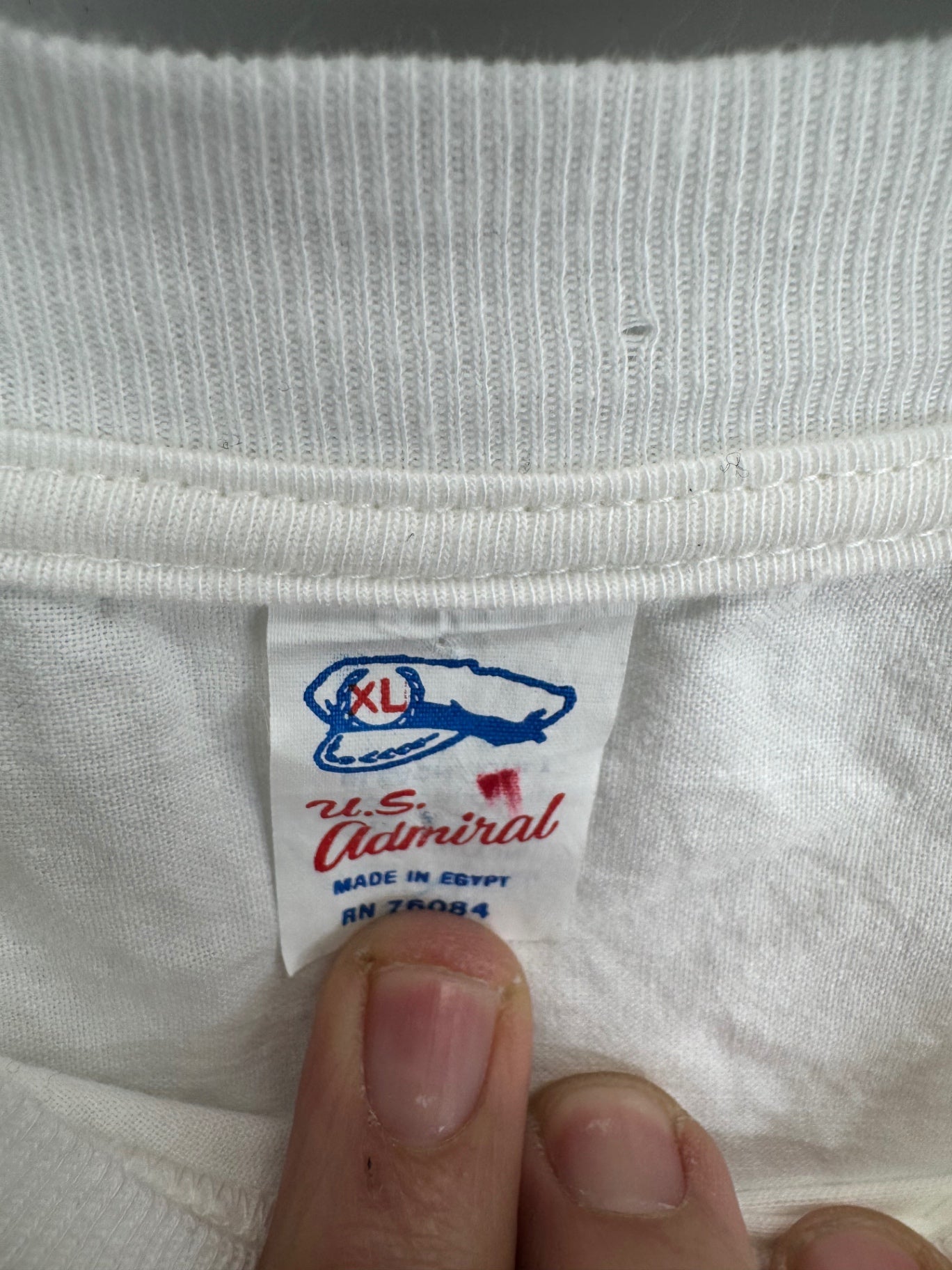 Vintage White Reebok Crewneck Sweatshirt Sz XL