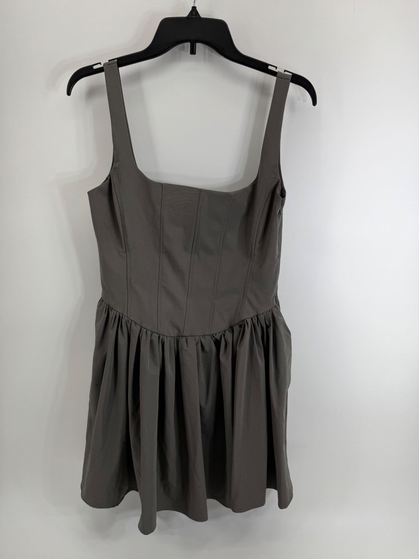 Zara Gray Corset Dress