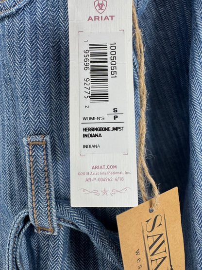 Ariat Savanna Herringbone Jumpsuit Size Small