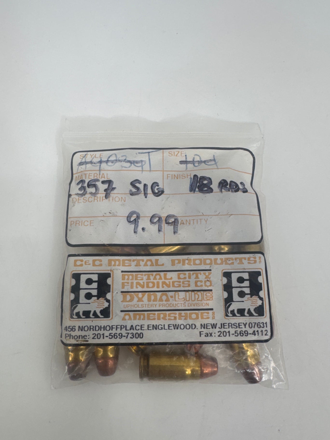.357 Sig Ammo 18rds