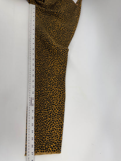 Current Elliott Stiletto Leopard Print Skinny Jeans High Rise NEW Size 27