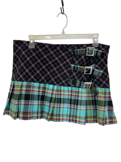 Billabong Y2K Multicolor Plaid Skirt Women's Size 5