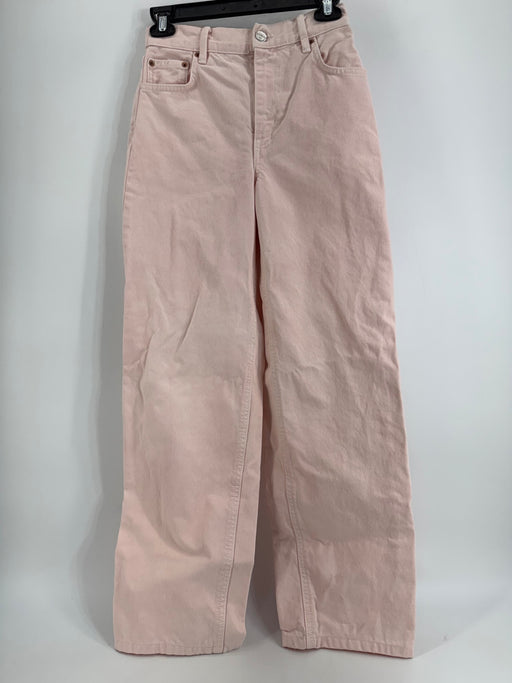 Zara Pink Denim Jeans